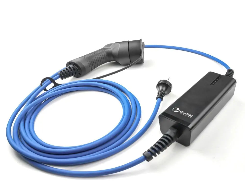 Mini Portable Type 2 EV Charger | 10 Amp Plug